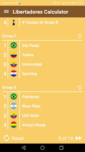 Libertadores Calculator 2022 - Bracket 1.0 APK screenshots 17