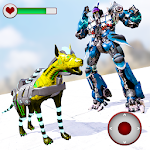 Cover Image of Download Grand Dog Robot Transform: Robot Shooting games 1.5 APK