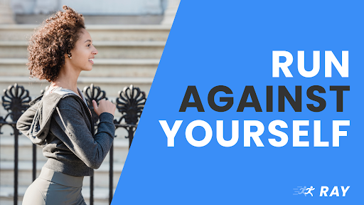 Android application RAY - Run Against Yourself screenshort