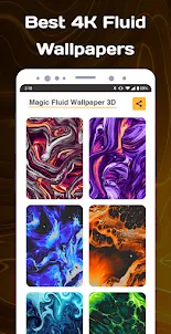 Magic Fluid Wallpaper 3D