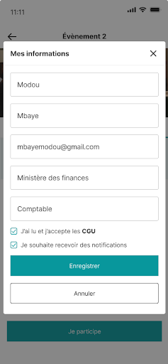 e-Douanes Screen 3