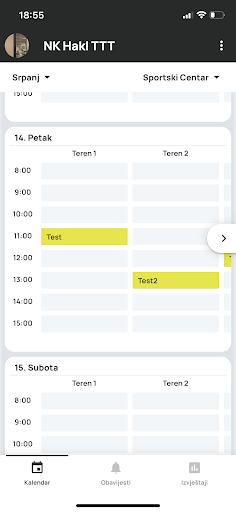 Android application HAKL Admin screenshort