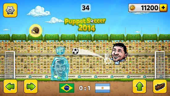 Puppet Soccer – Football screenshots apk mod 2