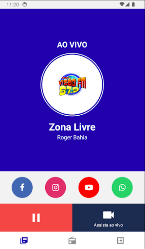 Visão 87 FM Screen 3