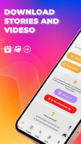 Captura 1 Reels Downloader Story Saver android