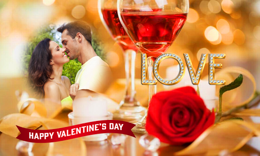 Android application Valentine Love Photo Frames screenshort