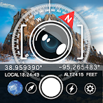 Cover Image of Download GPS Camera with latitude and longitude 2.0 APK