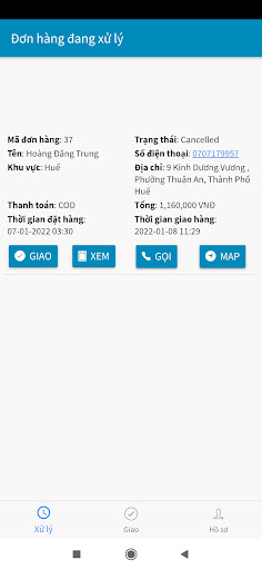 Chợ Đông Ba Shipper Screen 2