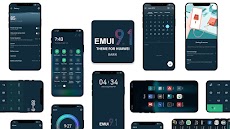 Dark Emui-9.1 Theme for Huaweiのおすすめ画像1
