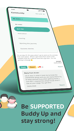 Screenshot of My QuitBuddy