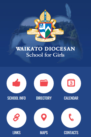 Android application Waikato Diocesan School screenshort
