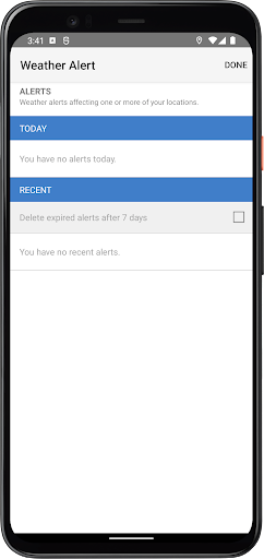 Weather Alert screenshot 3