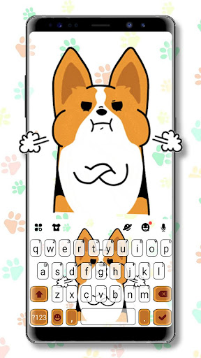 Android application Cute Corgi 2 Theme screenshort