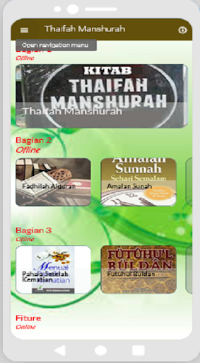 Kitab Thaifah Manshurah Screen 2