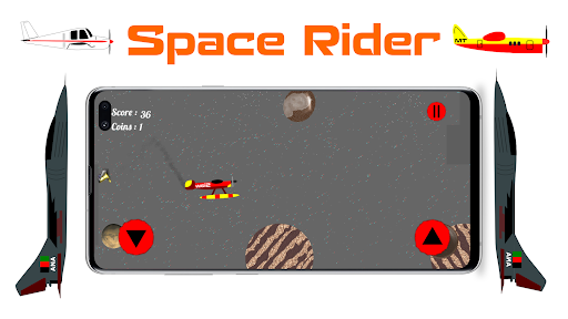 Space Rider - Offline Screen 3