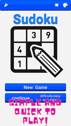 Android application Sudoku -Brain training puzzle- screenshort