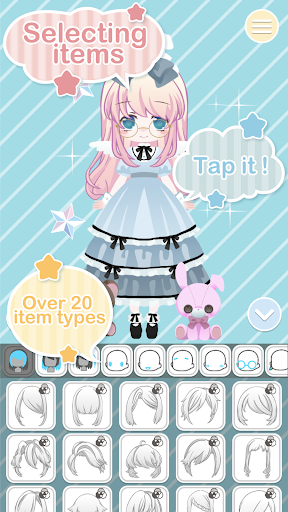 Kawaii SELECT : Cute Dress up 1.3.4 screenshots 2