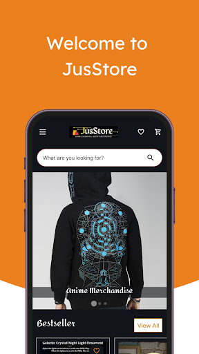 Android application JusStore screenshort