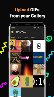 GIF to Video Screenshot