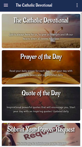 Android application The Catholic Devotional screenshort