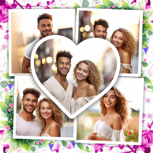 Collage maker - photo editor logo