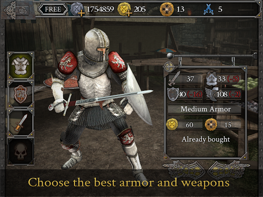Télécharger Gratuit Knights Fight: Medieval Arena APK MOD (Astuce) 5