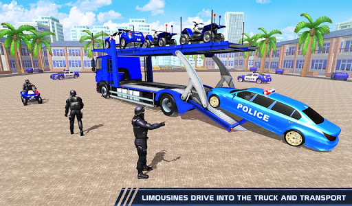 US police Limo Transport Game Screenshot 2 - AppWisp.com