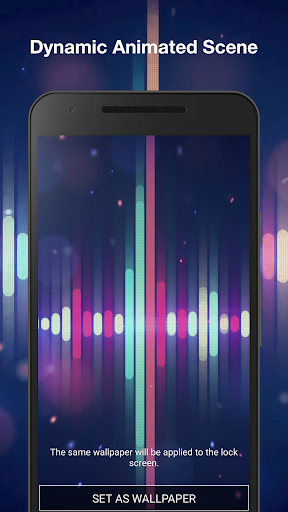 Music Equalizer Live Wallpaper 1.3 screenshots 2