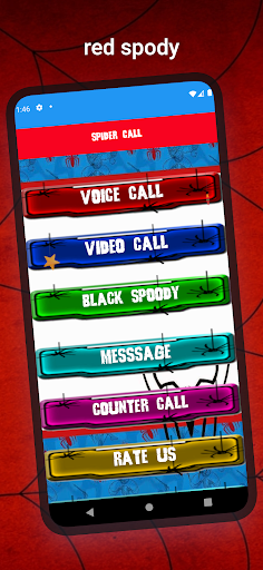 talk to Spider CALL Screen 2