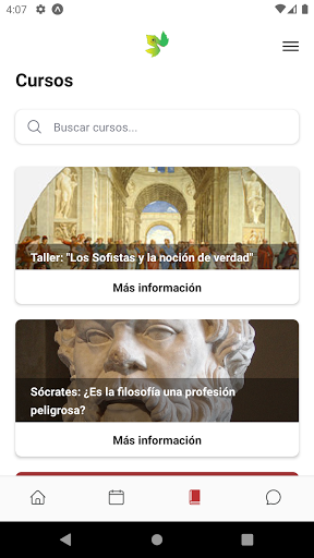 Android application Sicomoro screenshort