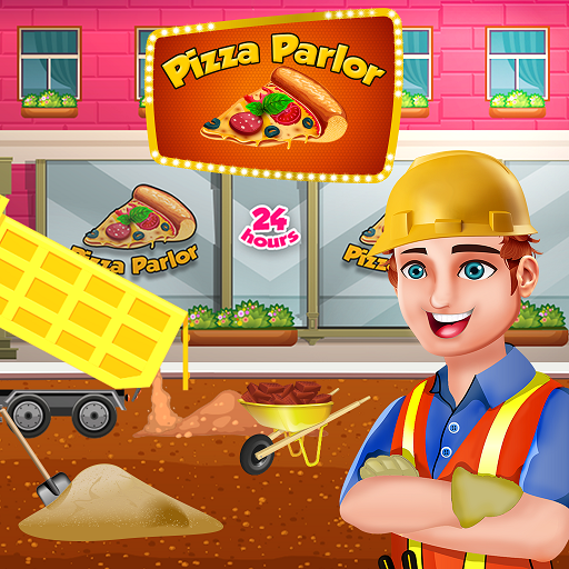 Pizza Shop Making Girls Games logo