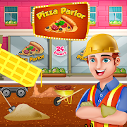 Build A Pizza Parlor: Bakery Construction Builder