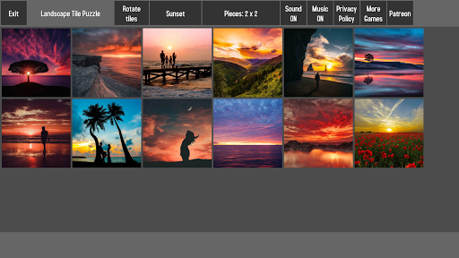 Landscape Tile Puzzle
