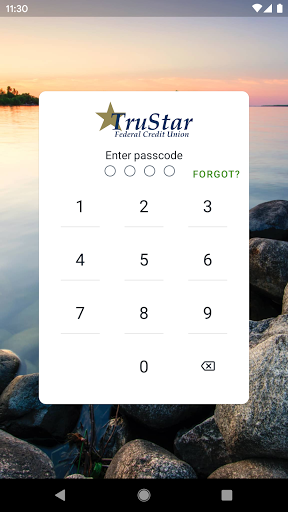 Android application TruStar FCU screenshort