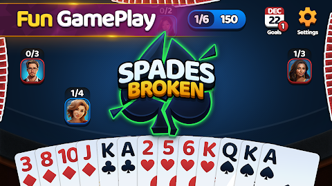 Spades: Classic Card Gameのおすすめ画像4