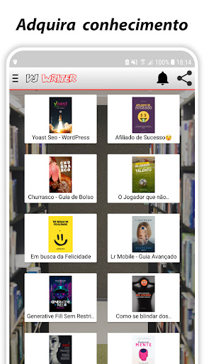 VJ Writer - Ebooks e Livros Screen 2