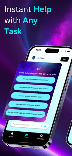 Android application AIProject GPT by ChatGPT screenshort