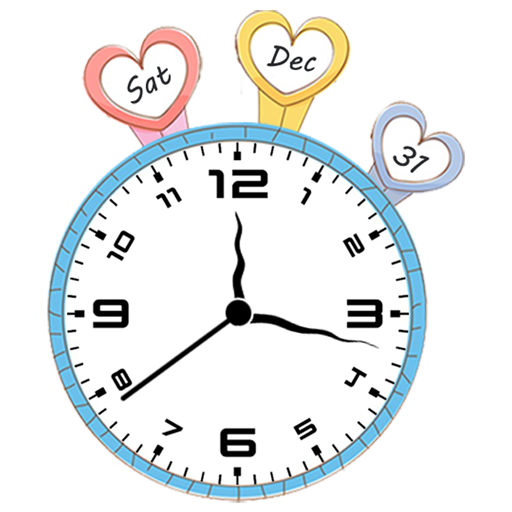 Calendar clock live wallpaper logo