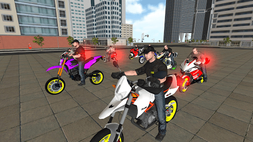 Android application Bike Driving: Police Chase screenshort