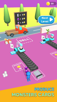 Monster Draft : Merge Runner - Screenshot 2