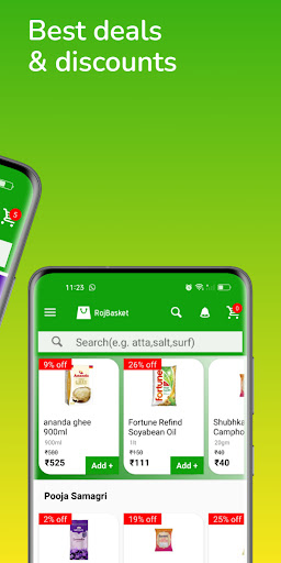 Rojbasket - Grocery Delivery Screen 2