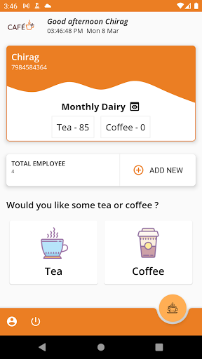 Cafe Plus Screen 3