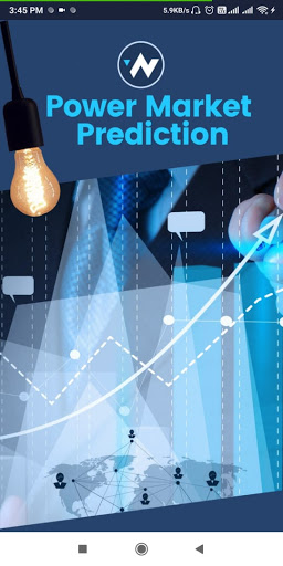 Android application Power Market Prediction (PMP) screenshort