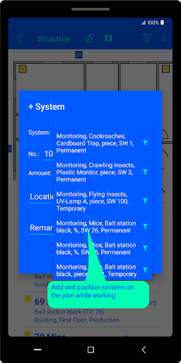 Android application Pestsoft 1.9 screenshort