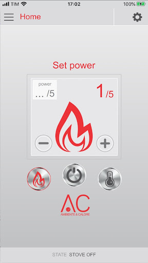 Android application Ambiente & Calore screenshort