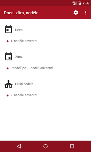 Misál na rok 2023/24 Screen 2