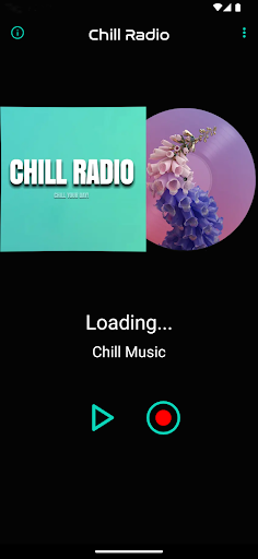 Android application Chill Radio screenshort