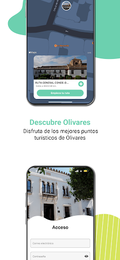 Android application Olivares screenshort