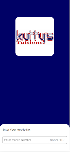 Kuttys Tuitions Screen 2