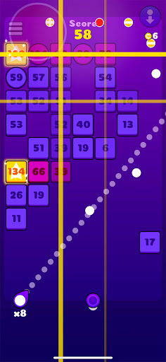 Android application Power Ball Block Breaker screenshort